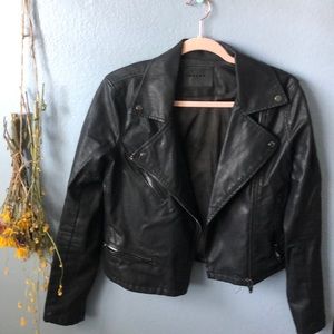 BlankNYC Black Leather Jacket
